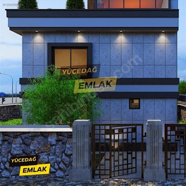 Orman Manzaralı İki Tarafı Park Yerden Isıtma Lüks Satılık Villa